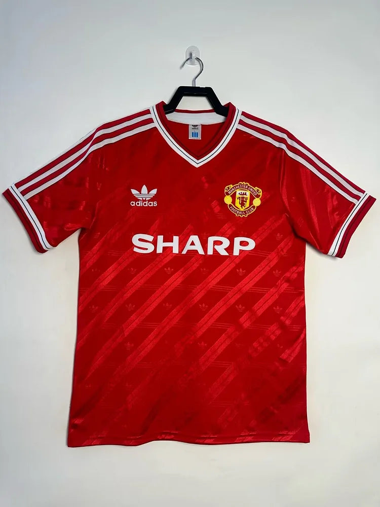 1986/88 Manchester United Home Retro Shirt