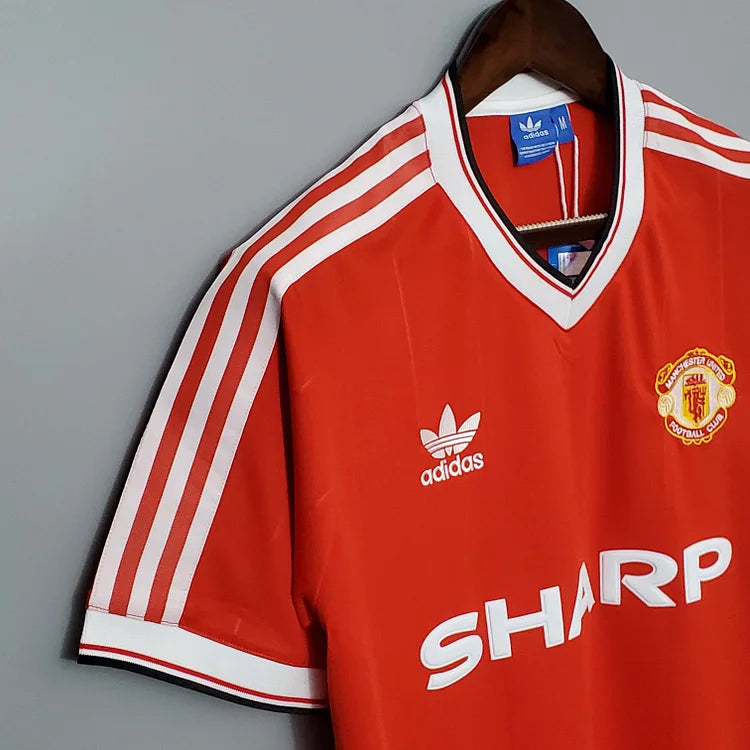 1983/84 Manchester United Home Retro Shirt
