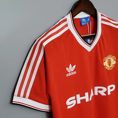1983/84 Manchester United Home Retro Shirt