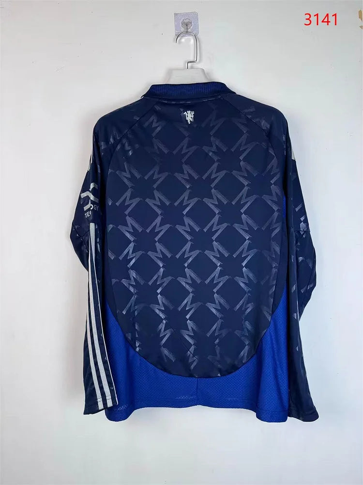 2024/2025 Manchester United Away Long Sleeve Fan Edition