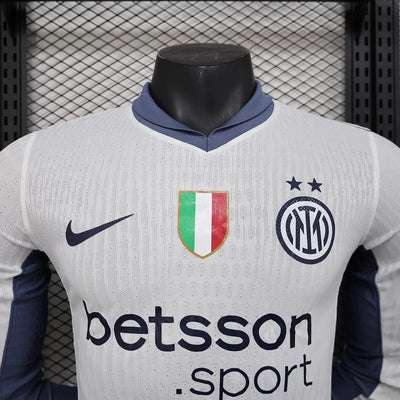 2024/25 Inter Milan Away Long Sleeve - Player Edition