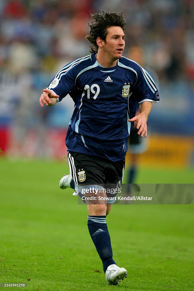 2006 Argentina World Cup Away Jersey - Player Edition