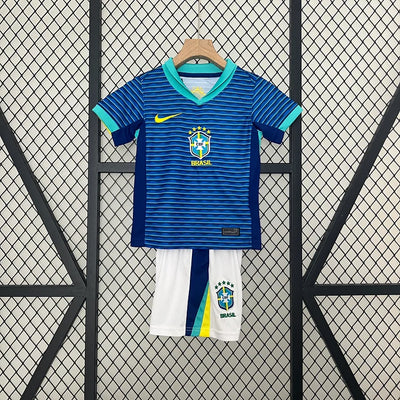 2024/25 Brazil Away Jersey - Kids Kit