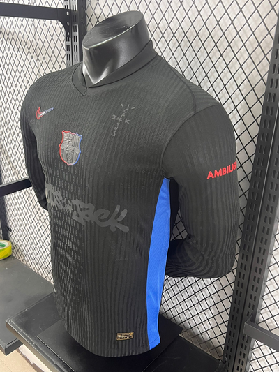 2024/2025 Barcelona Away Players Long-Sleeved Joint Model