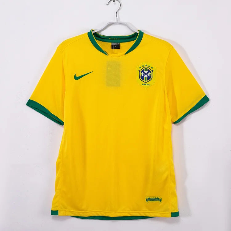 2006 Brazil home retro jersey