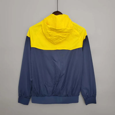 2023/2024 Al-Nassr Windbreaker Navy blue and yellow Soccer Jersey
