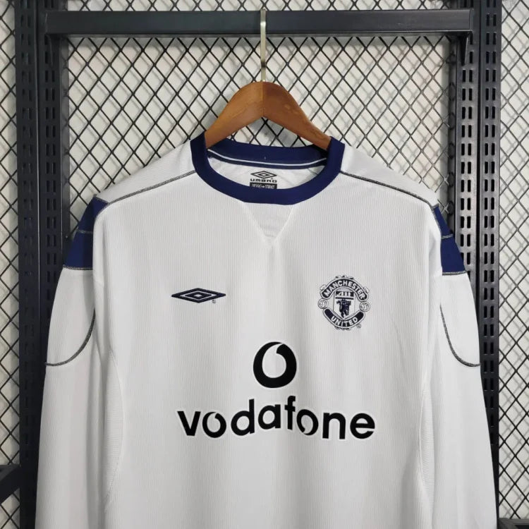 2000/01 Manchester United Away Long Sleeve Retro Shirt