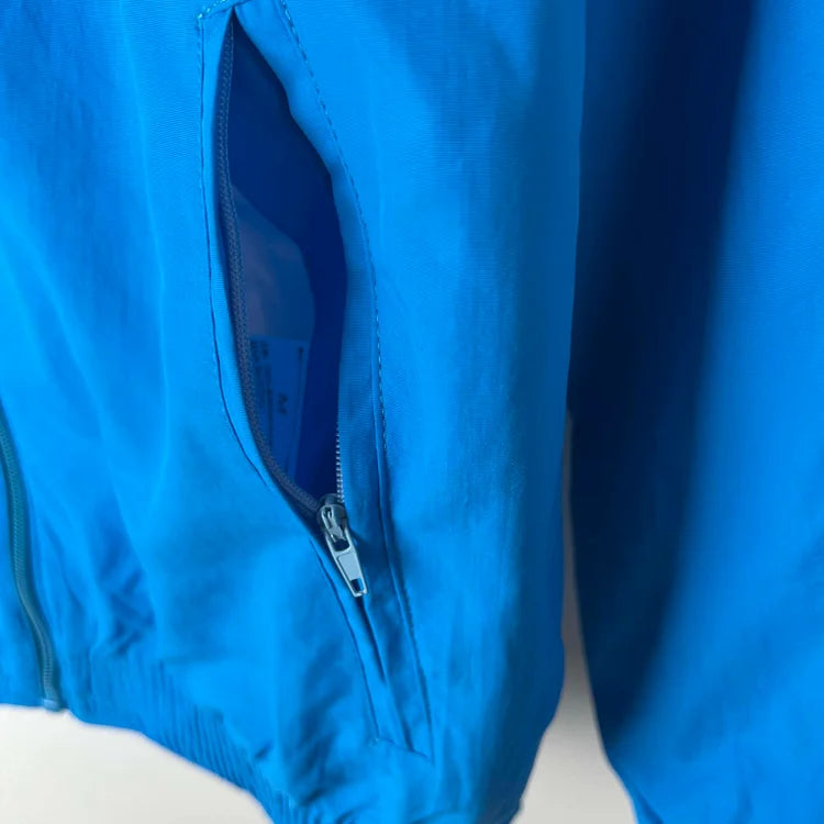 2023-2024 Juventus Reversible Windbreaker Blue Soccer Jersey