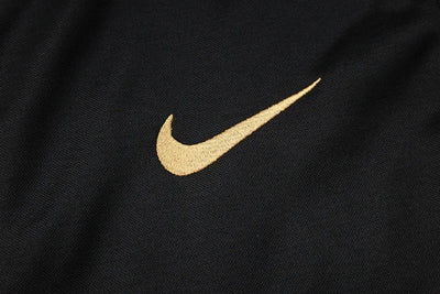 2024/25 Barcelona black long hooded jacket