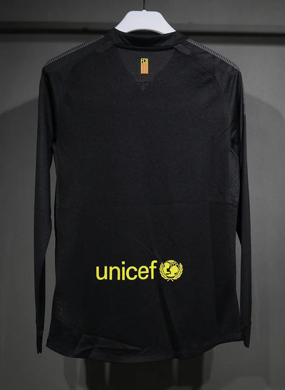 2011/12 Barcelona Away Long Sleeve - Player Edition