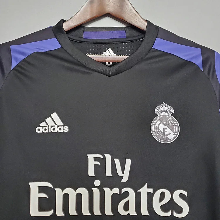 2016/17 Real Madrid Second Away Long Sleeve Jersey