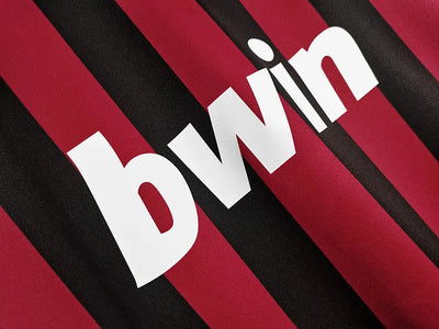 2009/10 AC Milan Home Long Sleeve Retro Shirt