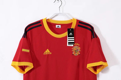 2002 Spain home retro jersey