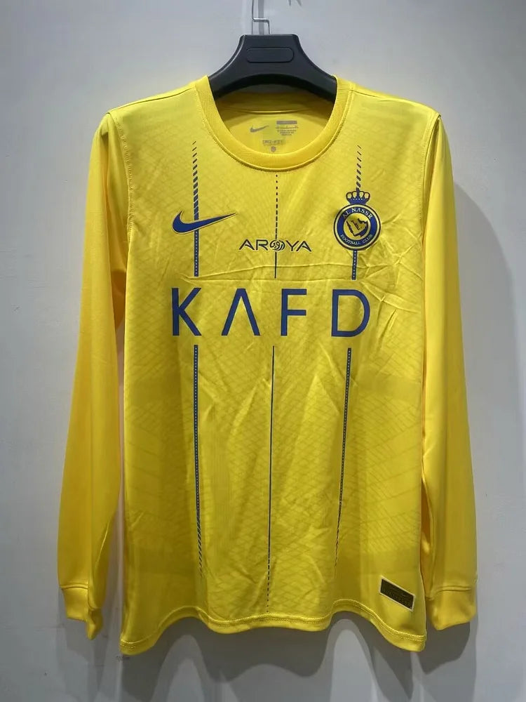 2023/24 Riyadh Victory Home Long Sleeve Jersey 1:1 Thailand Quality