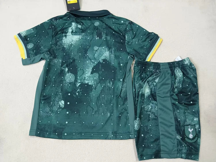 2024/25 Tottenham Hotspur Second Away - Kids Kit.