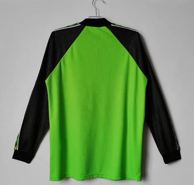 1998/99 Vintage Manchester United Goalkeeper Green Jersey