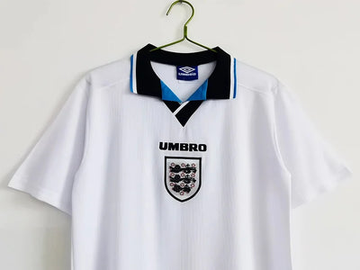 1996 England home retro jersey