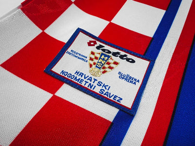 1998 Croatia away retro jersey