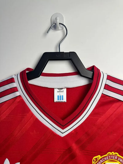 1986/88 Manchester United Home Retro Shirt