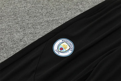 2024/25 Manchester City fluorescent green long-sleeved training suit