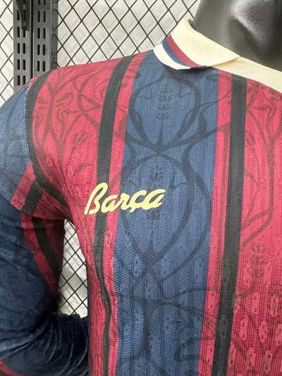 2025/2026 Barcelona 125Th Anniversary Long Sleeve Player Edition