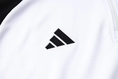 2024/25 German half-zip training suit white 1:1 Thai quality suit