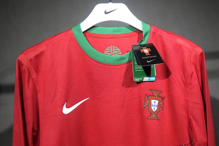 2012 Portugal European Championship Home Long Sleeve - Player Edition