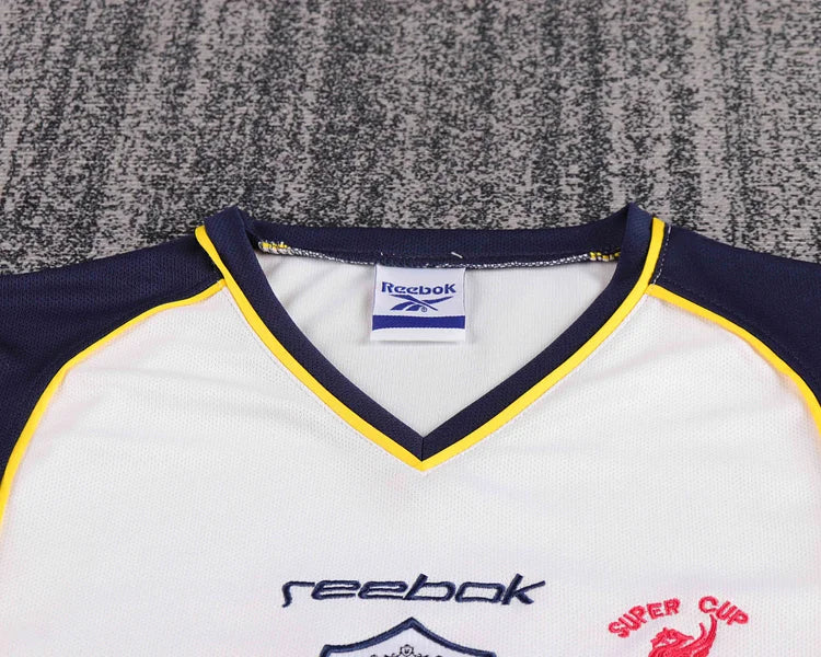 2001/02 Liverpool Away Retro Jersey -- Kids Kit