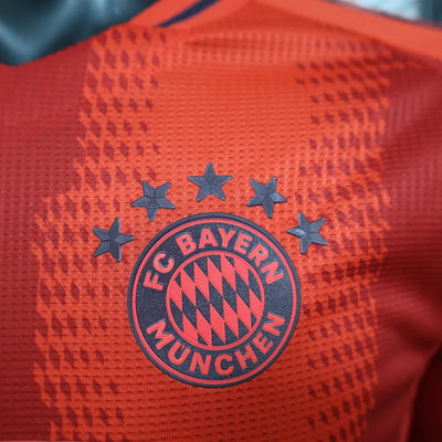 2024/25 Bayern Munich Home Long Sleeve Player Edition Jersey