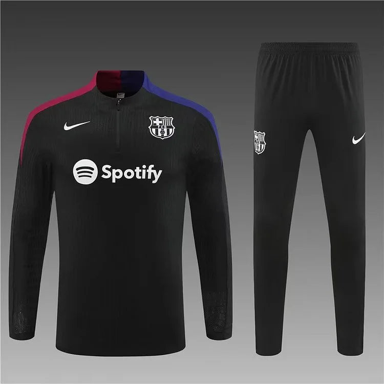 2024/25 Barcelona Half-Zip Training Kit