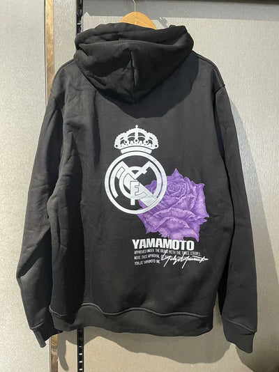 2024/25 Real Madrid Black Casual Sweater