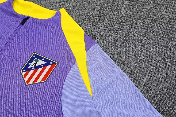 25/26 Atletico Madrid purple long-sleeved training suit