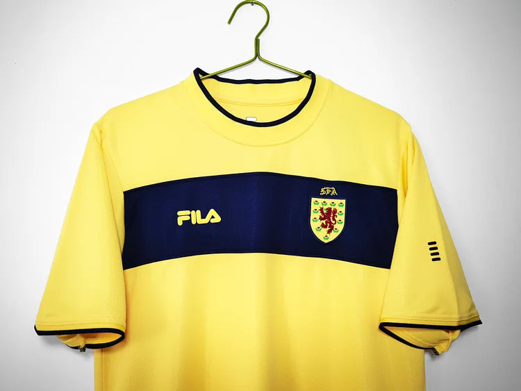 2002 Scotland away retro jersey 1:1 Thai quality