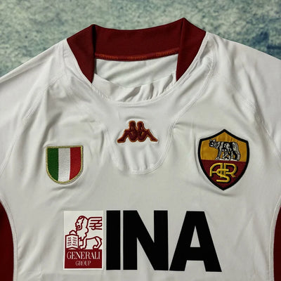 2001/02 Roma Away Long Sleeve Shirt