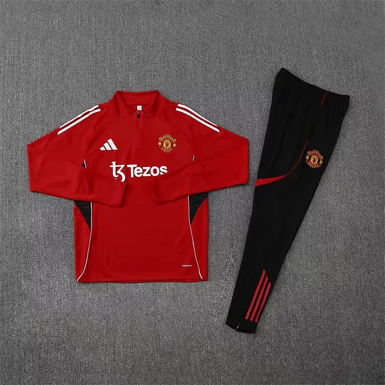 2025/2026 Manchester United Long-Sleeved Training Suit