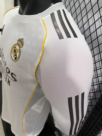 25/26 Real Madrid Home Long Sleeve Player Edition