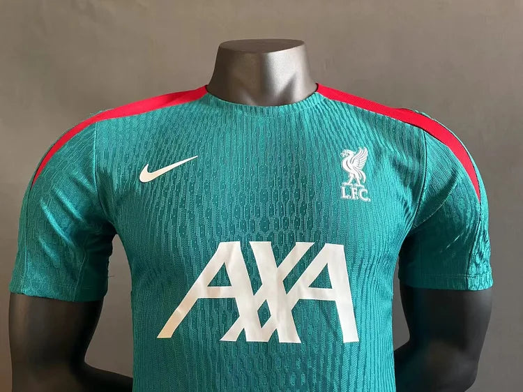 2024/25 Liverpool pre-match green training kit