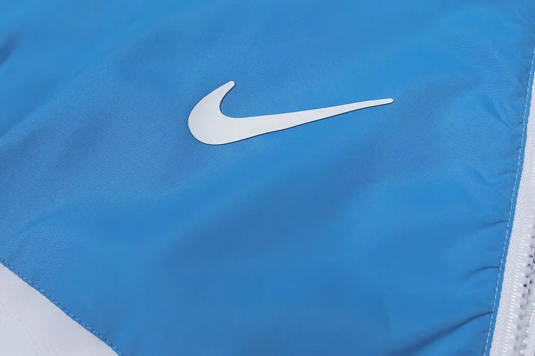 Manchester City retro hooded trench coat