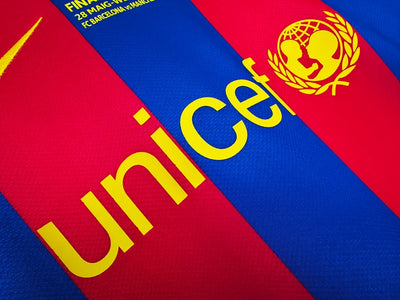 2010/11 Barcelona Home Long Sleeve Shirt - Champions League Edition