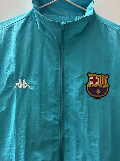 1992/92 Barcelona Away Double-sided Embroidered Windbreaker