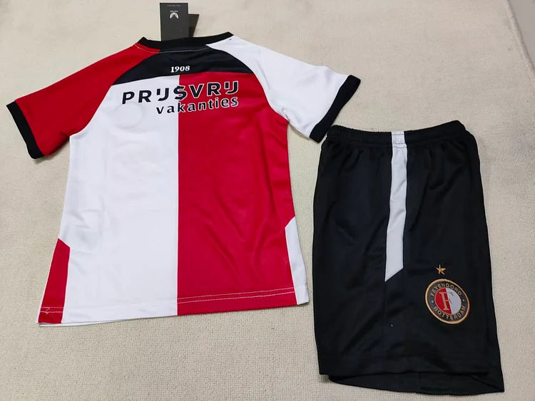 2024/25 Feyenoord Home - Kids Jersey