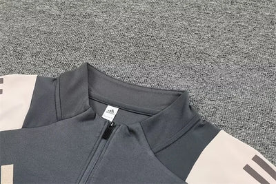 2024/25 Real Madrid Dark Grey Long Sleeve Training Kit
