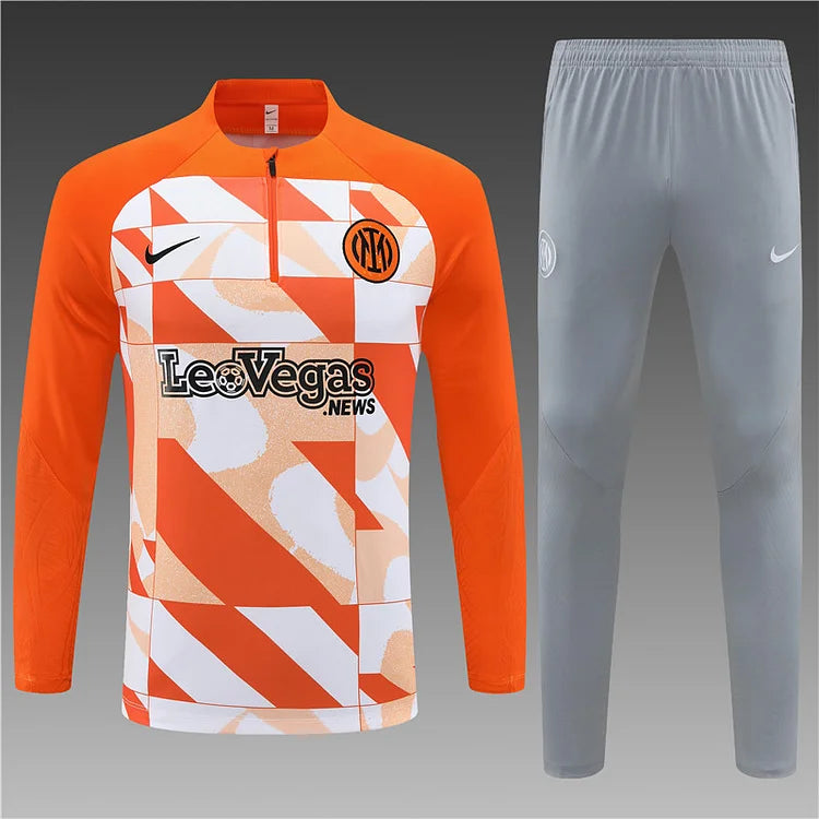 2023/24 Inter Milan orange long sleeve training kit
