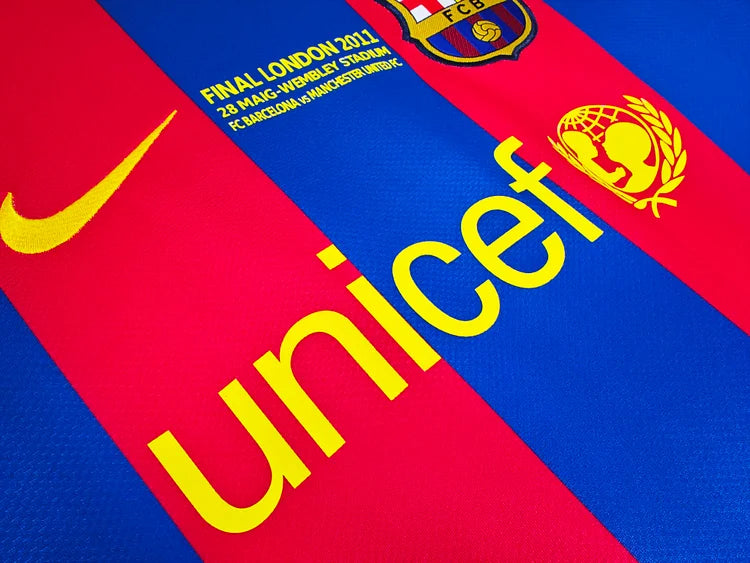 2010/11 Barcelona Home Shirt - Champions League Edition