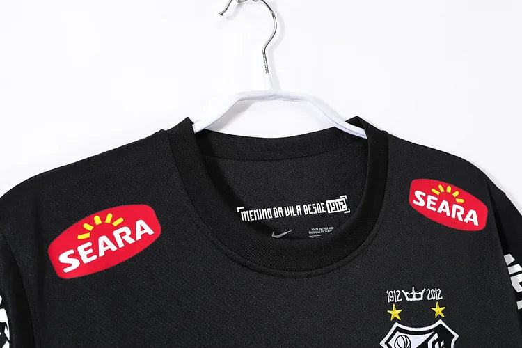 2012/13 Santos Retro Black Jersey
