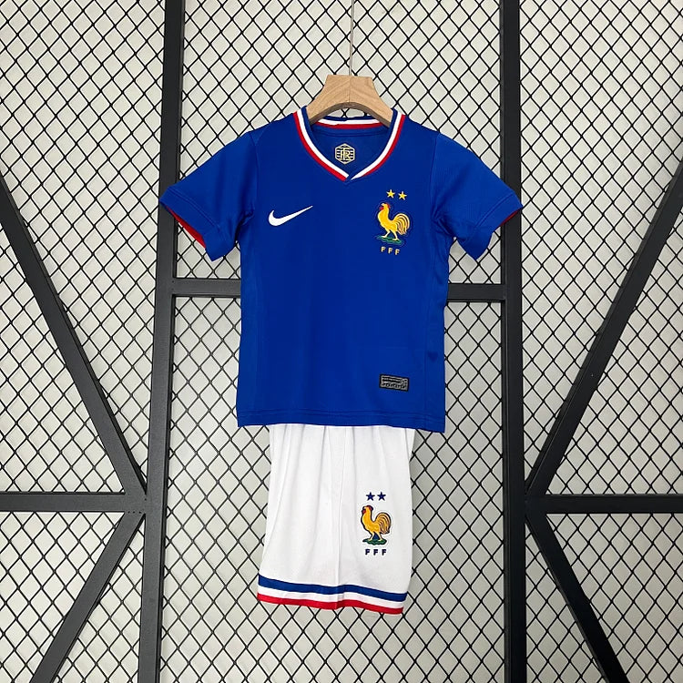 2024/25 France Home Jersey For Kids