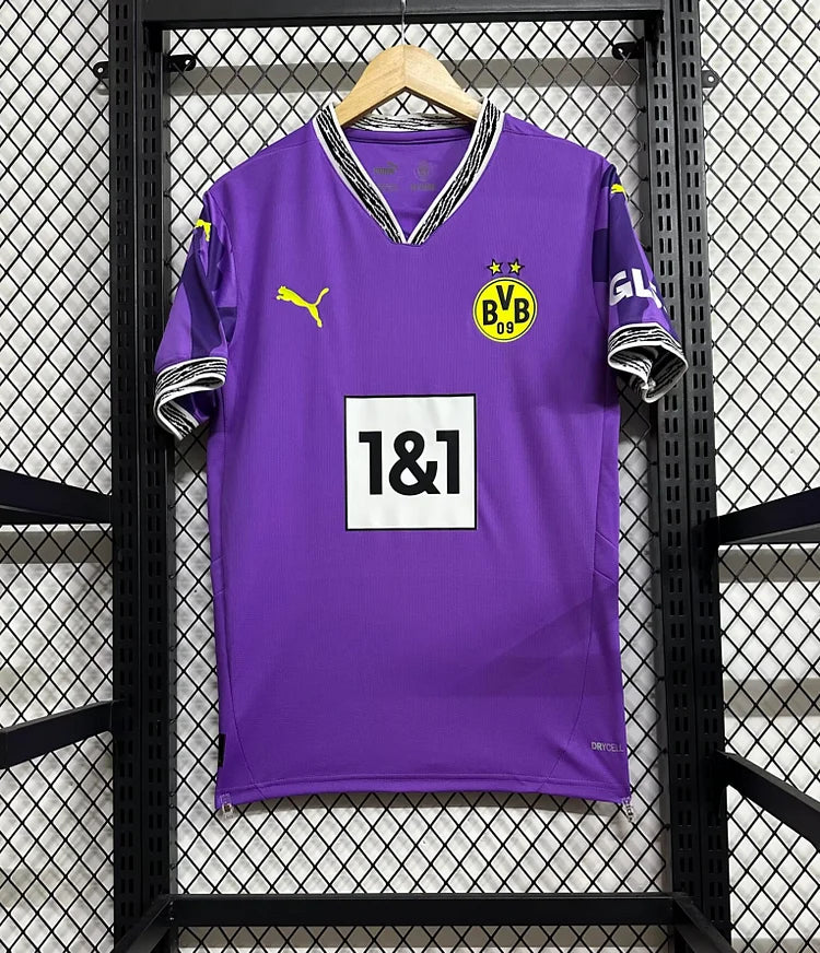 2024/25 Dortmund Goalkeeper Shirt Purple
