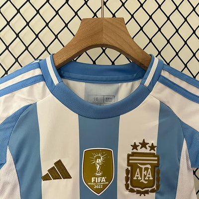2024/2025 Argentina Home Jersey. - Kids Kit