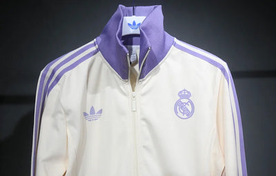 Real Madrid Trefoil Retro Slim Jacket + Retro Pants