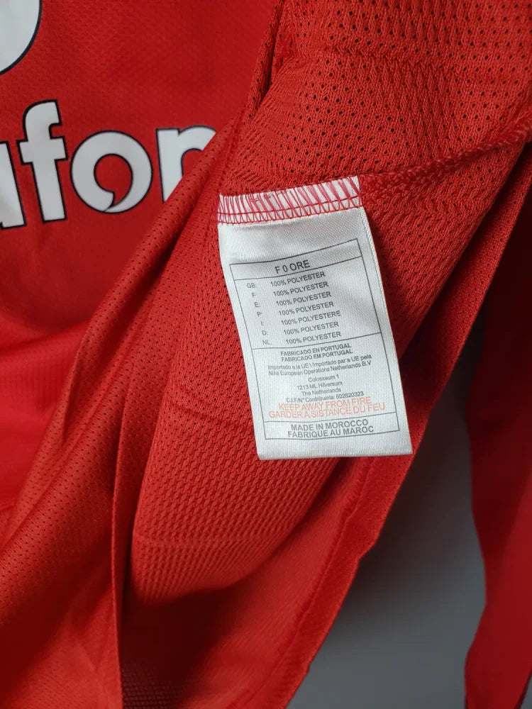 2005/06 Manchester United Red Retro Long Sleeve Shirt